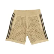 【預售】CLOT x AD originals 24FW 網狀網眼條紋拼色針織毛巾短褲休閒褲運動褲 三色：圖片 7