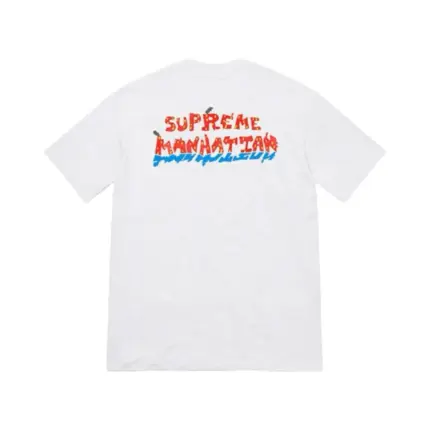 【預售】Sup SS22 WEEK19 Manhattan Tee 曼哈頓城市街景 短袖T恤 黑/白