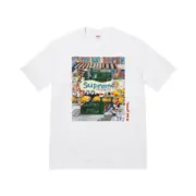【預售】Sup SS22 WEEK19 Manhattan Tee 曼哈頓城市街景 短袖T恤 黑/白：圖片 5