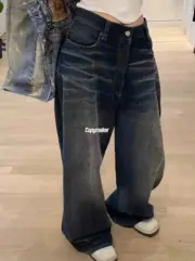 【預售】Acne Studios 24FW 泥染拼色皮標 2023M 單寧牛仔褲寬版工裝褲 baggy：圖片 3