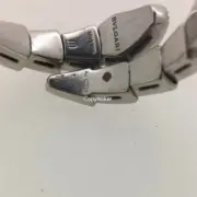 【預售】BVLGAI 寶格li Serpenti Viper 靈蛇系列 白金V金 滿鑽莫桑鑽 單環戒指：圖片 4