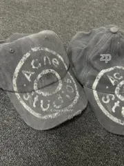 【現貨】Acne Studios 24FW 做舊破壞水洗字母logo 棒球帽鴨舌帽老帽帽子：圖片 7