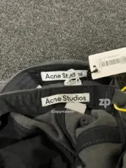 【現貨】Acne Studios 24FW 做舊破壞水洗字母logo 棒球帽鴨舌帽老帽帽子：圖片 12