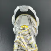 【預售】巴黎 BLC CARGO 時尚復古作舊 增高 老爹鞋 休閒鞋 11代 白黃：圖片 13