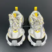 【預售】巴黎 BLC CARGO 時尚復古作舊 增高 老爹鞋 休閒鞋 11代 白黃：圖片 15