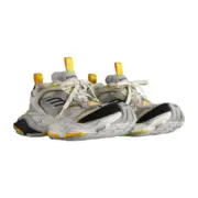 【預售】巴黎 BLC CARGO 時尚復古作舊 增高 老爹鞋 休閒鞋 11代 白黃：圖片 3