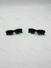 【現貨】【過驗】巴黎 BLC 22SS 貓眼字母 扭扭腿 板材太陽眼鏡 墨鏡 鏡框 BB0207S：圖片 6