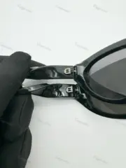 【現貨】【過驗】巴黎 BLC 22SS 貓眼字母 扭扭腿 板材太陽眼鏡 墨鏡 鏡框 BB0207S：圖片 9