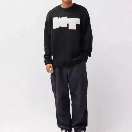 【預售】WTAPS CREW NECK CRE/SWEATER POLY 針織毛衣圓領衛衣大學T長袖 黑色