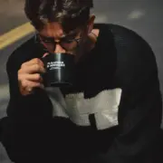 【預售】WTAPS CREW NECK CRE/SWEATER POLY 針織毛衣圓領衛衣大學T長袖 黑色：圖片 2