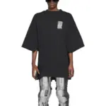 巴黎 BLC 21FW 流蘇 瀑布 刺繡logo 短袖 T恤