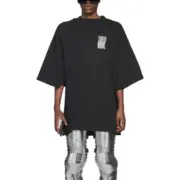 巴黎 BLC 21FW 流蘇 瀑布 刺繡logo 短袖 T恤