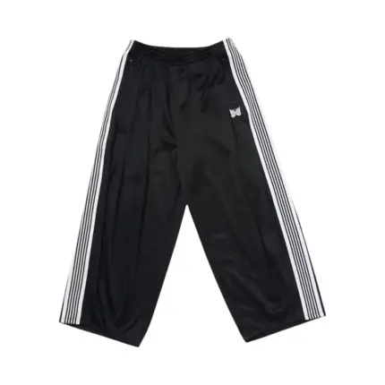 【預售】Needles 22SS Butterfly H.D. Track Pants 復古織帶 寬版燈籠褲胖胖褲休閒褲 黑白