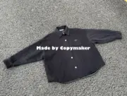 PRA 22FW 純羊絨100% 三角標 襯衫 夾克 外套 OVERSIZE：圖片 5