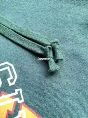 【預售】Sup x MM6 Maison Margiela SS25 聯名 火焰骷髏字母 拉鍊夾克連帽外套 黑色/綠色：圖片 12