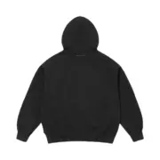 【預售】Sup x MM6 Maison Margiela SS25 聯名 火焰骷髏字母 拉鍊夾克連帽外套 黑色/綠色：圖片 4