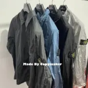 STONE ISLAND 22SS 石頭島 純色 金屬尼龍 拉鍊夾克 外套：圖片 24