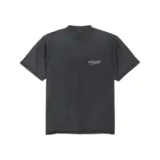 【現貨】巴黎 BLC 25SS Political Campaign 水洗做舊可樂波浪 雙面穿反穿 短袖T恤：圖片 3