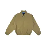 【預售】【原廠面料】PRA 25SS 拼色撞色 字母小logo 簡約 拉鍊夾克外套 三色 短寬版型