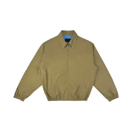 【預售】【原廠面料】PRA 25SS 拼色撞色 字母小logo 簡約 拉鍊夾克外套 三色 短寬版型