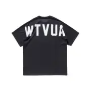 WTAPS 23SS STENCIL WTVUA 後背字母 刺繡印花 短袖T恤 寬鬆廓形：圖片 3