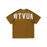 WTAPS 23SS STENCIL WTVUA 後背字母 刺繡印花 短袖T恤 寬鬆廓形：圖片 5
