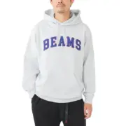 24AW BEAMS JAPAN 日本製 刺繡logo 拼色連帽衛衣帽T長袖：圖片 9