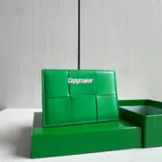 【預售】BV家 Intrecciato編織 經典款 NAPPA 頭層牛皮 大編織 卡包卡套卡夾：圖片 5