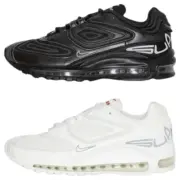【預售】【福利回饋】SUP x NK Air Max 98 TL 復古慢跑鞋休閒鞋運動鞋 聯名 黑色/白色：圖片 2