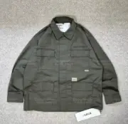 WTAPS 23SS JUNGLE COPO TWILL 四袋工装多口袋軍事風 襯衫薄夾克外套：圖片 11