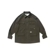 WTAPS 23SS JUNGLE COPO TWILL 四袋工装多口袋軍事風 襯衫薄夾克外套：圖片 4
