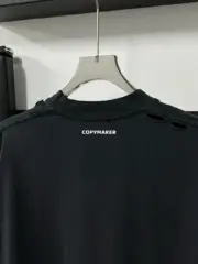 巴黎 BLC 25SS 53th Couture 高級訂製系列 樂隊手繪塗鴉破壞 短袖T恤：圖片 9