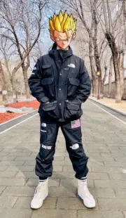 SUP x TNF 20SS 聯名 Cargo Jacket 多口袋工裝衝鋒衣 風衣外套：圖片 4