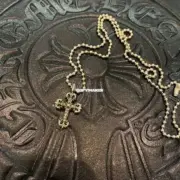 【現貨】Chrome Hearts 經典款 火焰十字架 項鍊吊墜 CH克羅心 白銅/925純銀 小號：圖片 7