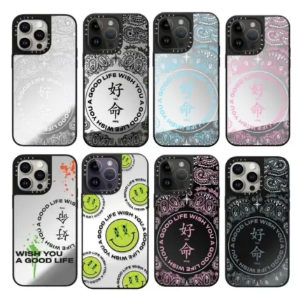 【預售】CASET1FY 限量款 祝你好命 鏡面手機殼保護殼磁吸殼 蘋果 周湯豪 iphone