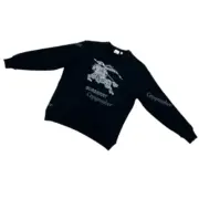 BR 23SS 馬術騎士 戰馬刺繡 logo 大學T圓領衛衣：圖片 5