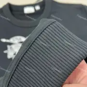 BR 23SS 馬術騎士 戰馬刺繡 logo 大學T圓領衛衣：圖片 9