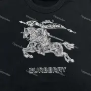 BR 23SS 馬術騎士 戰馬刺繡 logo 大學T圓領衛衣：圖片 11