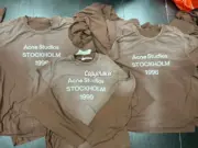 【預售】Acne Studios 26SS 1996水洗做舊經典logo 圓領純棉短袖T恤 巧克力棕：圖片 5