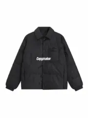 【預售】D1OR 25SS Oblique 滿版老花滿印緹花 白鵝絨 羽絨外套棉服夾克外套 青黑：圖片 5