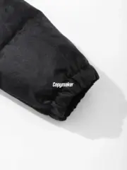 【預售】D1OR 25SS Oblique 滿版老花滿印緹花 白鵝絨 羽絨外套棉服夾克外套 青黑：圖片 11