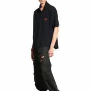 【預售】巴黎 BLC 25SS 麥穗刺繡logo 水洗 簡約素色 Polo衫短袖T恤：圖片 3