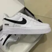 【預售】SUP x Air Force 1 限定款 聯名  AF1 空軍 休閒鞋板鞋運動鞋 白黑：圖片 5