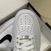 【預售】SUP x Air Force 1 限定款 聯名  AF1 空軍 休閒鞋板鞋運動鞋 白黑：圖片 7