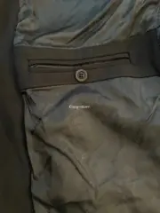 【現貨】巴黎 BLC 22FW 萬事達刺繡logo 復古 棉服西裝夾克外套：圖片 10