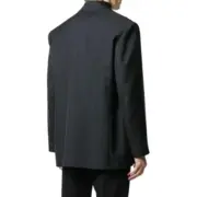 【現貨】巴黎 BLC 22FW 萬事達刺繡logo 復古 棉服西裝夾克外套