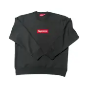 【福利回饋】 SUP 22FW BoxLogo Crewneck 經典logo刺繡 大學T大學踢圓領衛衣：圖片 8