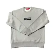 【福利回饋】 SUP 22FW BoxLogo Crewneck 經典logo刺繡 大學T大學踢圓領衛衣：圖片 9