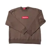 【福利回饋】 SUP 22FW BoxLogo Crewneck 經典logo刺繡 大學T大學踢圓領衛衣：圖片 10