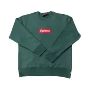 【福利回饋】 SUP 22FW BoxLogo Crewneck 經典logo刺繡 大學T大學踢圓領衛衣：圖片 12